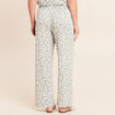Pantalon coupe large 7/8&egrave;me taille haute taupe femme