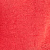 D&eacute;bardeur tricot sans manches rouge femme