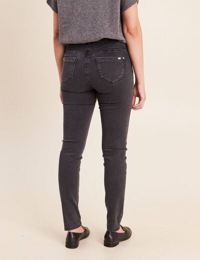 Pantalon magique l'unique denim gris femme