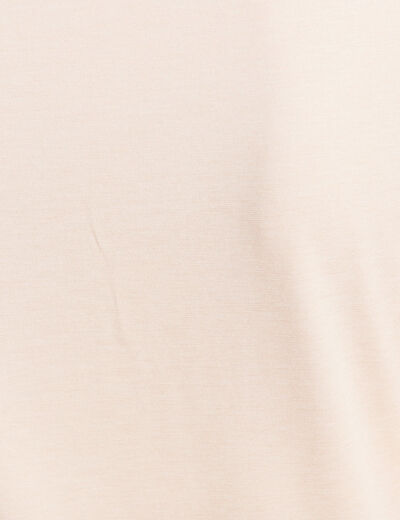 T-shirt thermo-douceur manches longues beige femme