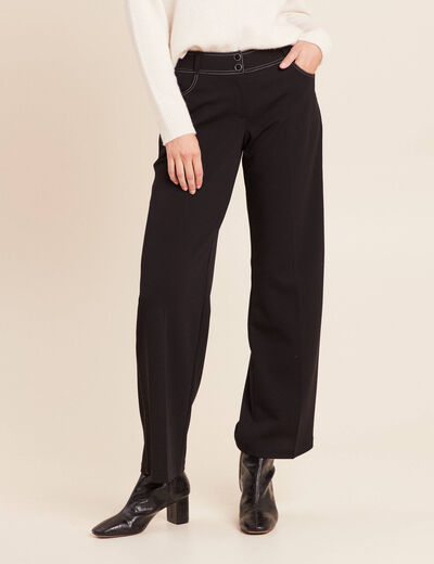 Pantalon noir femme