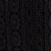 Débardeur macramé noir femme