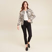 Gilet manches longues beige femme