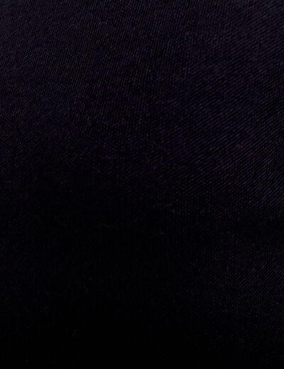 Robe pull droite col montant noir femme