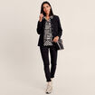 Chemise en jean noir femme