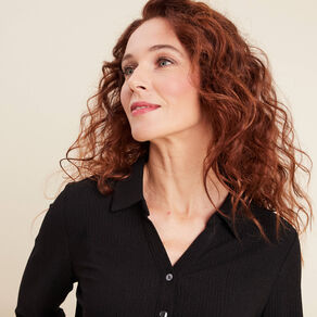 blouse manches longues noir femme Blouse manches longues noir femme