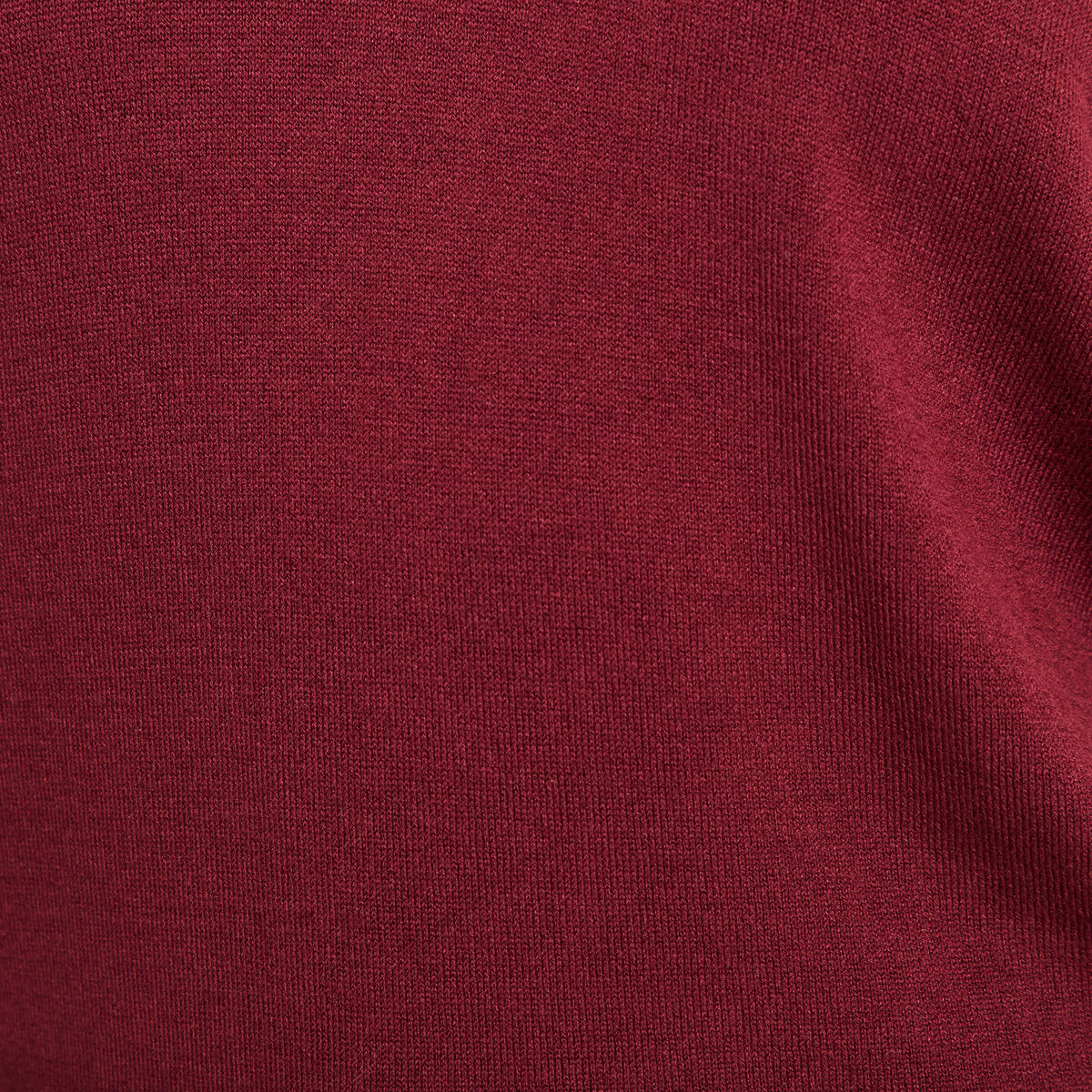 Pull manches longues bordeaux femme