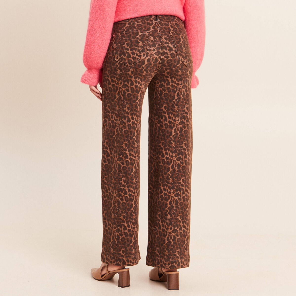 Jean marron femme