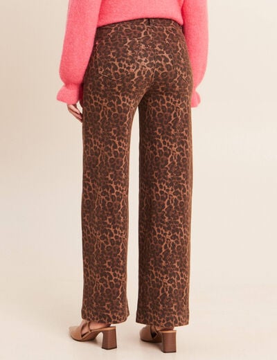 Jean marron femme