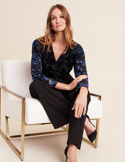 Combinaison de c&eacute;r&eacute;monie noir femme