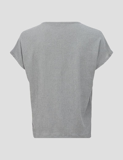 T-shirt manches courtes vert clair femme