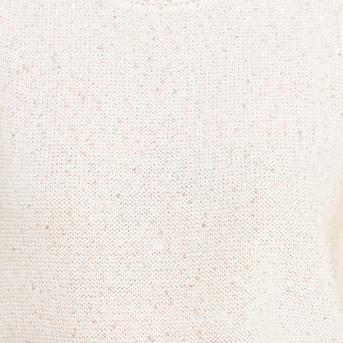 Pull sans manches ecru femme