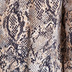 Blouse fluide manches longues beige femme