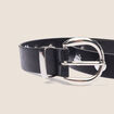 Ceinture large noir femme