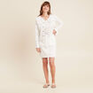 Veste réversible cintrée blanc femme