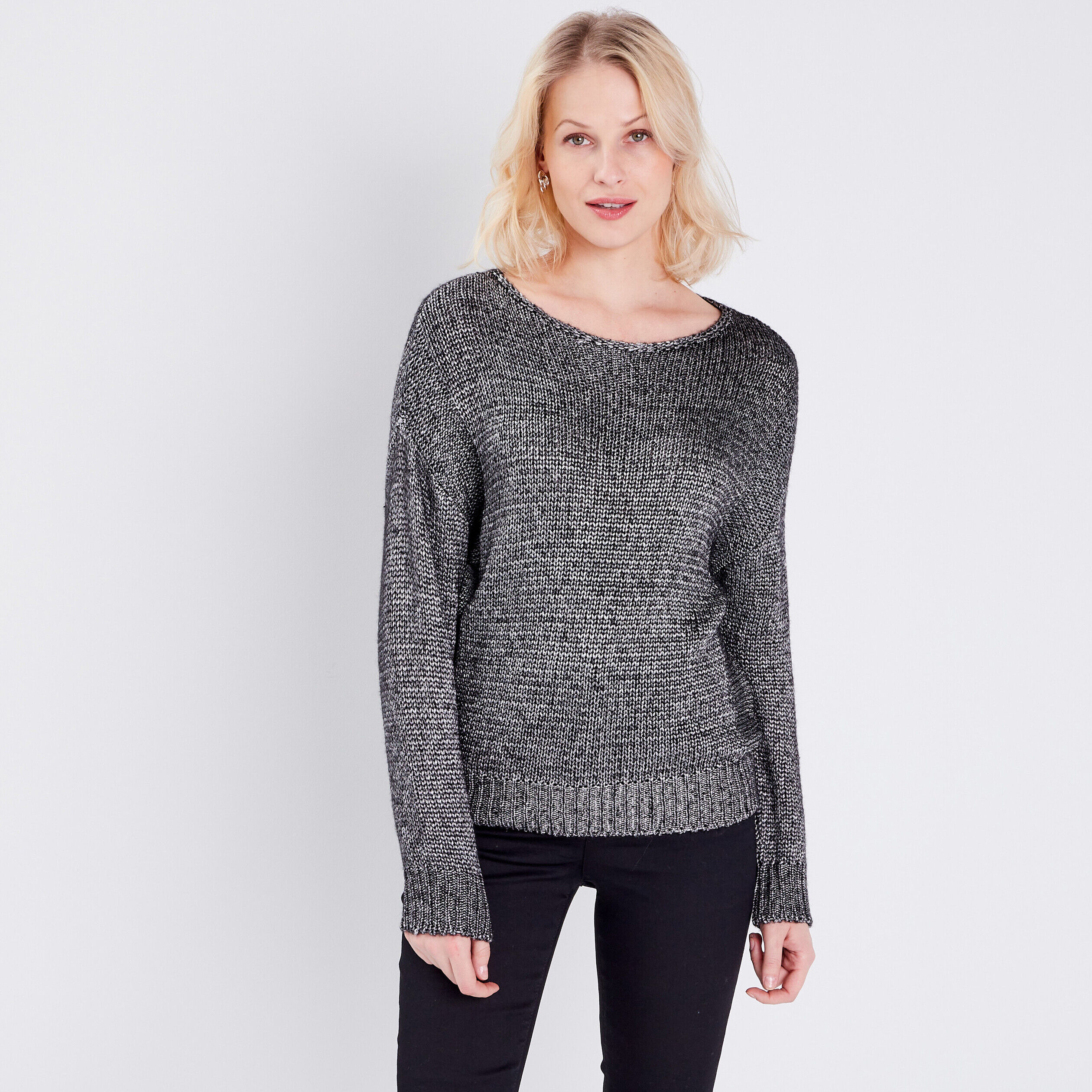 ADPT Pulls Grace Femme Gris Chiné