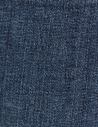 Pantacourt droit en jean denim brut femme