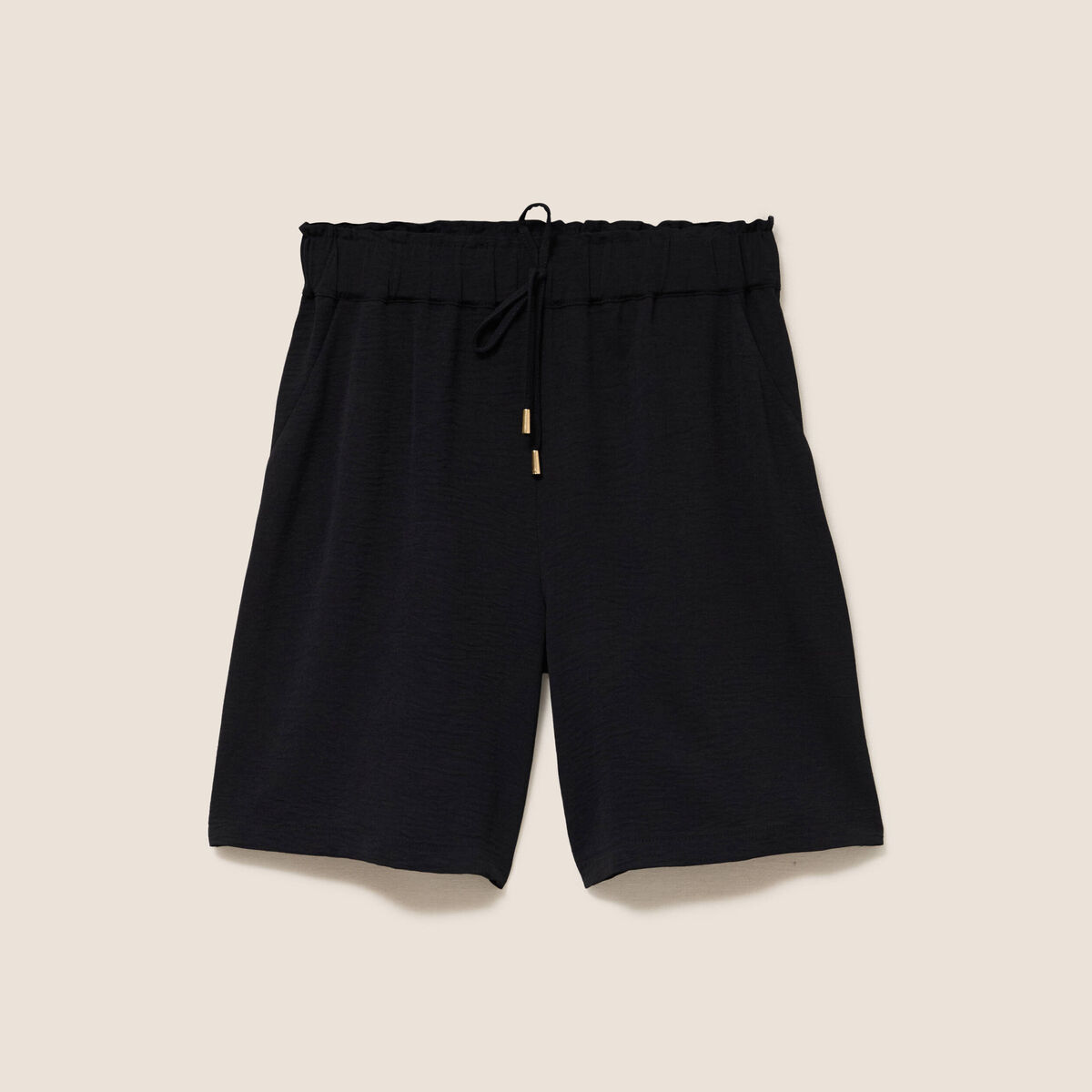 Bermuda noir femme