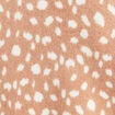 Pull droit col rond manches longues marron femme
