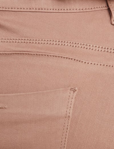 Jean magique L'Unique coupe ajust&eacute;e taupe femme