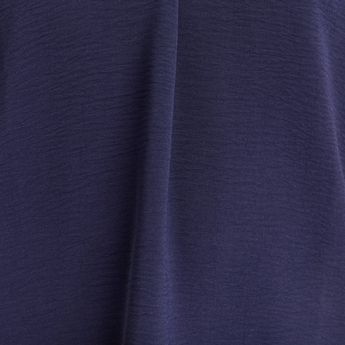 T-shirt bi-mati&egrave;re manches courtes bleu marine femme