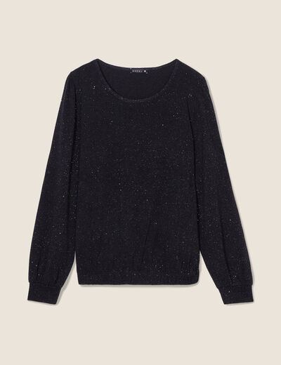 T-shirt manches longues noir femme