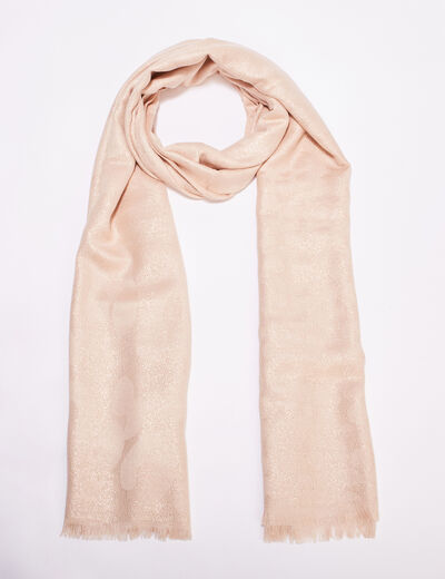 Foulard couleur or femme