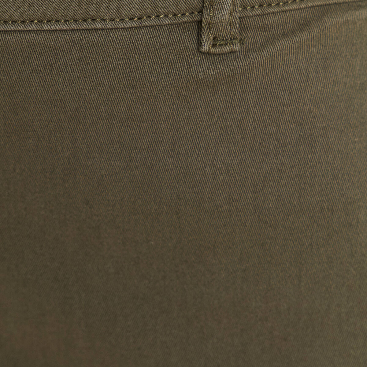 Pantalon boyfriend vert kaki femme