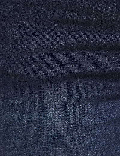 Jean droit denim brut femme