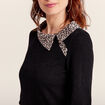 T-shirt manches 3/4 ecru femme
