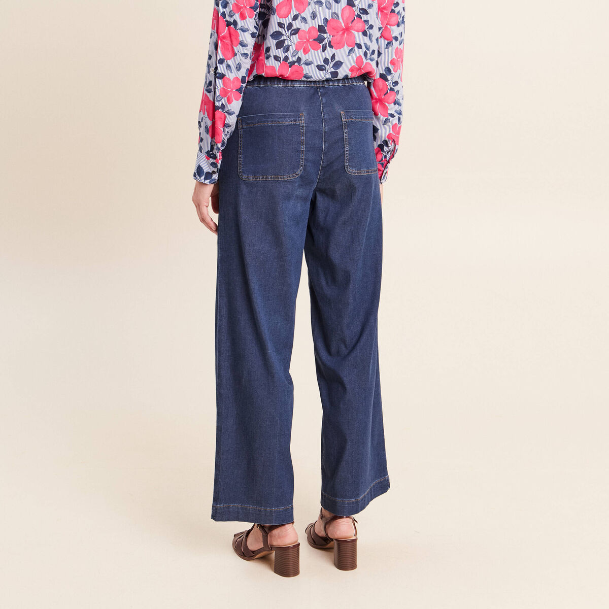 Jean denim stone femme