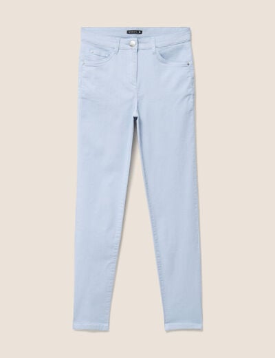 Pantalon magique Le L&eacute;ger coupe ajust&eacute;e bleu ciel femme