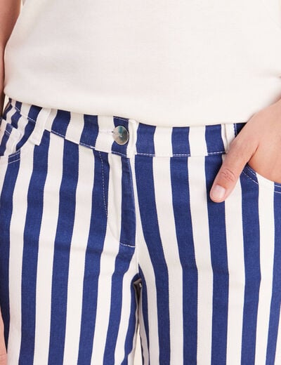 Pantalon bleu femme