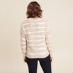 Pull manches longues beige femme