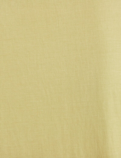 T-shirt manches courtes vert olive femme