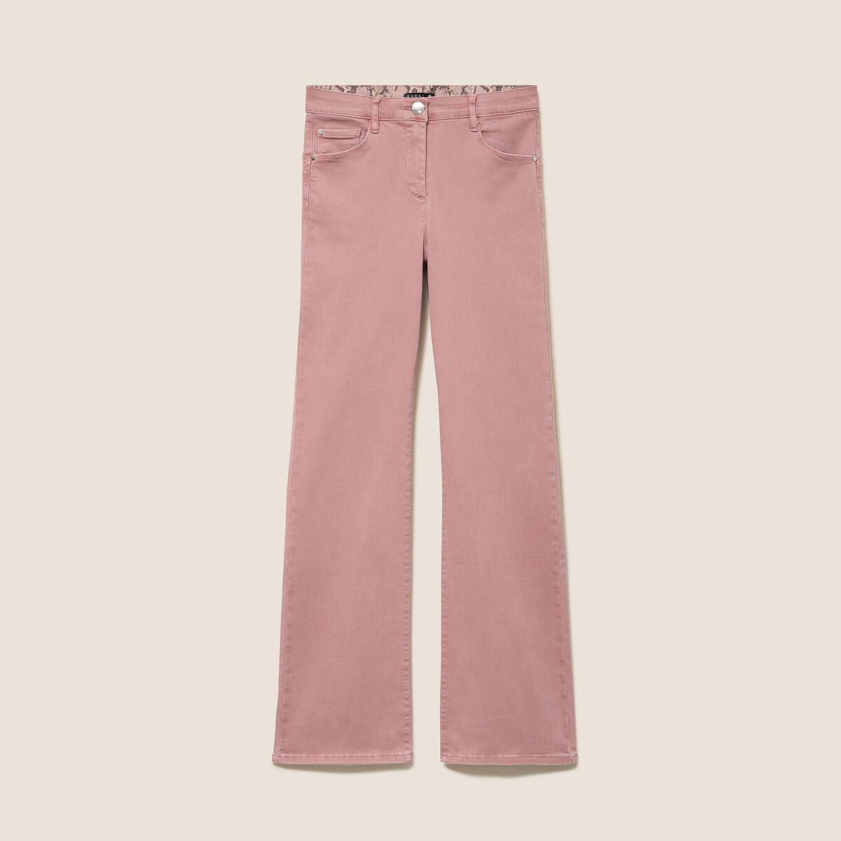 Jean magique L'Unique coupe bootcut rose femme