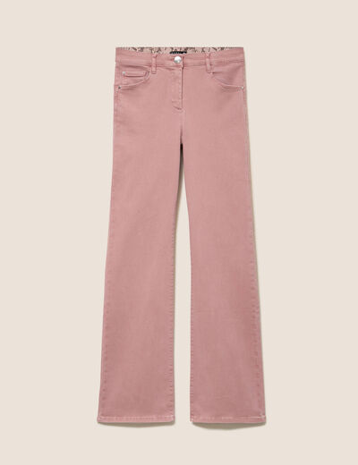 Jean magique L'Unique coupe bootcut rose femme