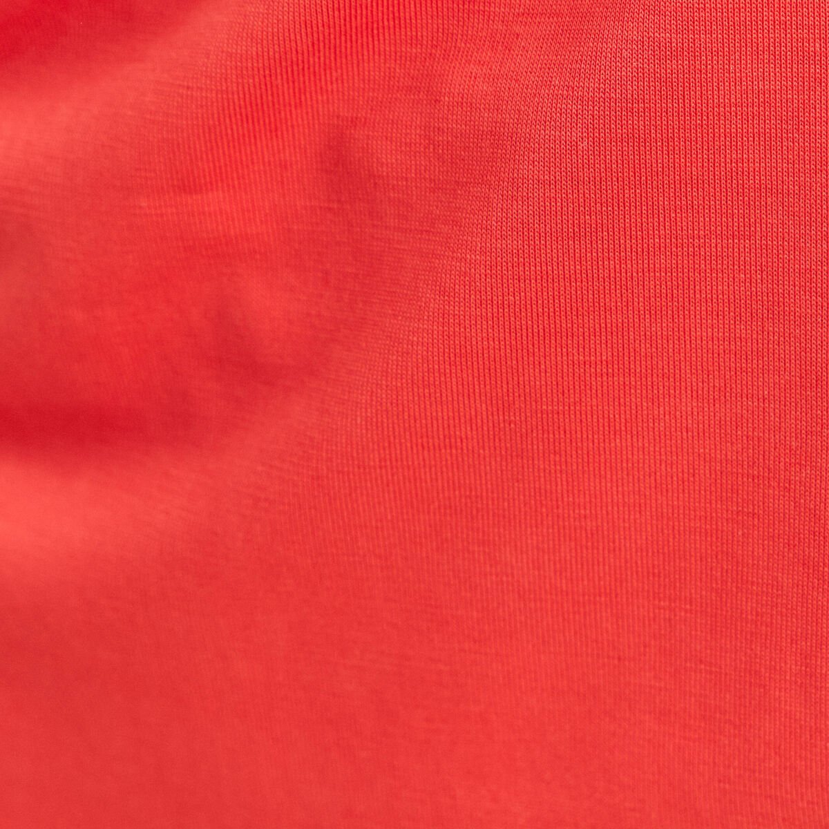 T-shirt manches courtes &agrave; volants orange fonc&eacute; femme