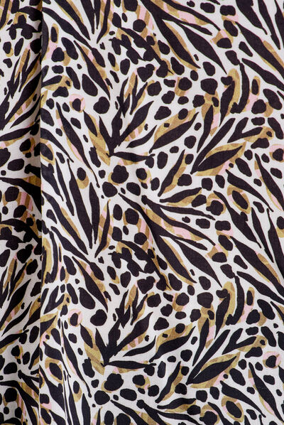 Blouse manches 3/4 ecru femme
