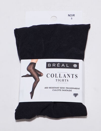 Collants noir femme