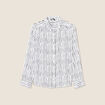 Chemise manches longues blanc femme
