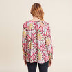 Blouse manches longues blanc femme