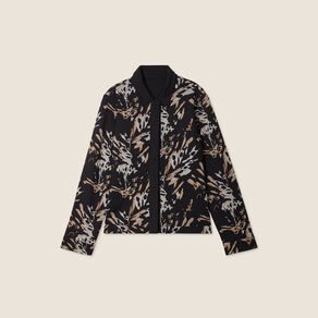 Veste réversible noir femme