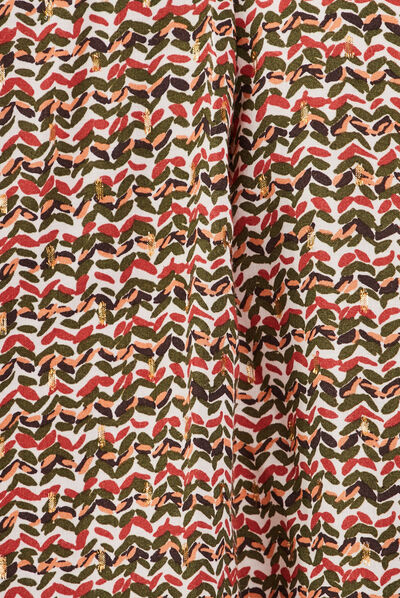 Blouse manches 3/4 ecru femme