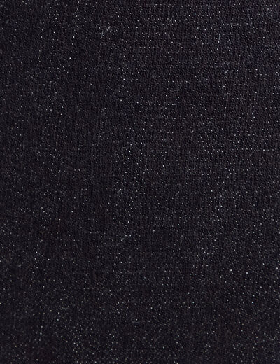 Jean droit taille haute long denim brut femme
