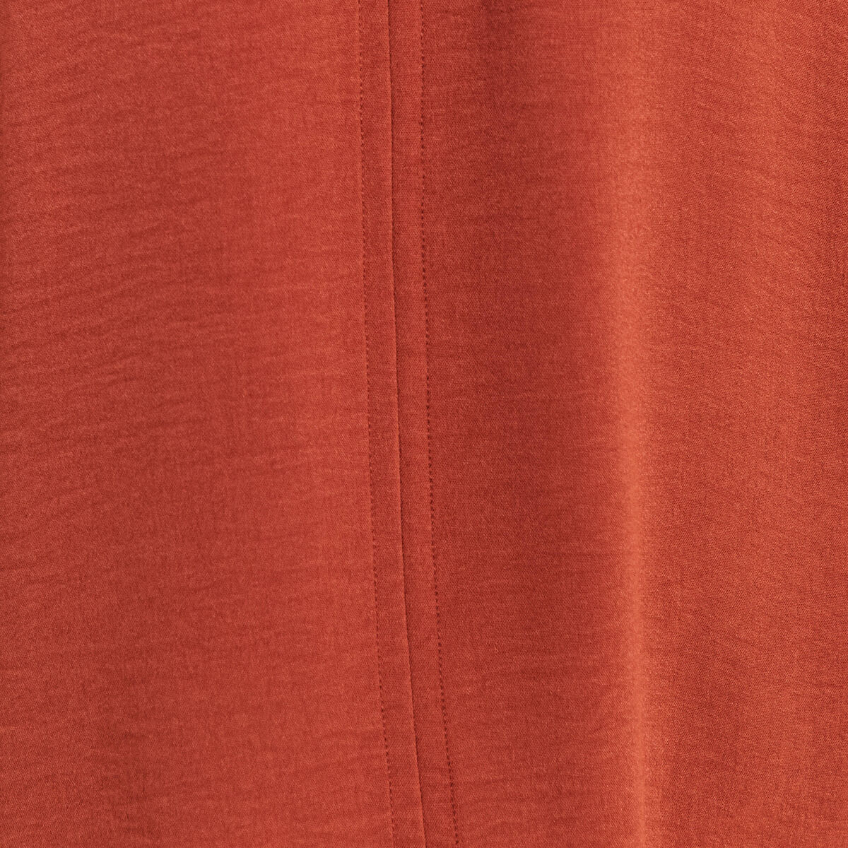 Blouse manches 3/4 marron foncé femme