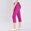 Pantacourt magique Le L&eacute;ger coupe droite mauve femme