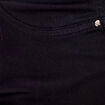 Pantalon ajusté réversible noir femme