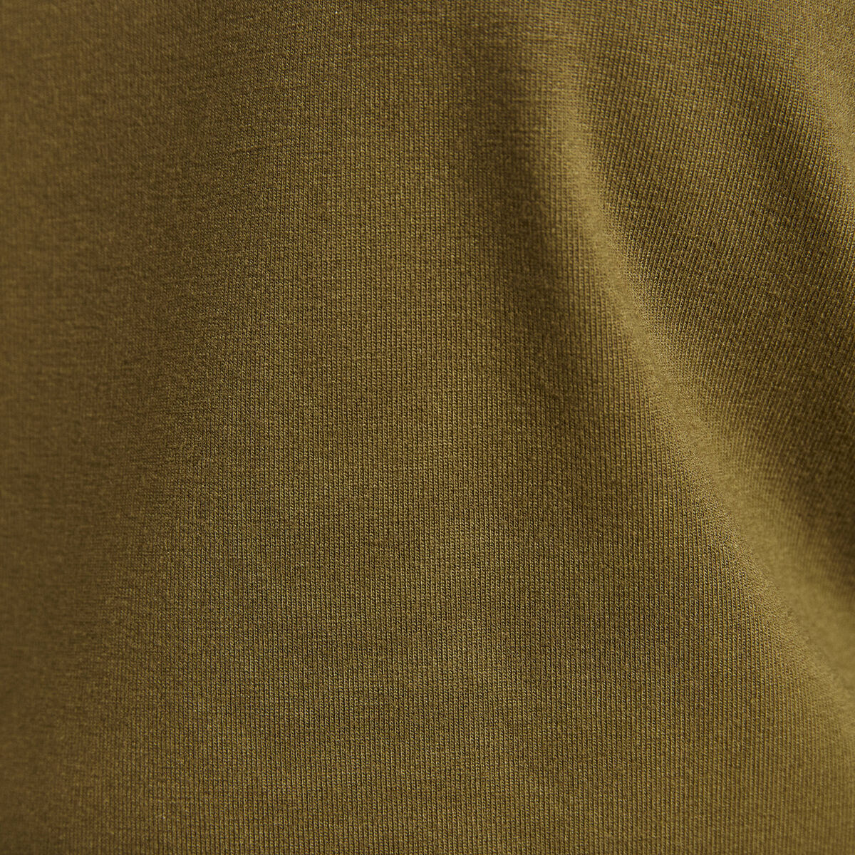 T-shirt manches courtes vert olive femme