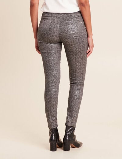 Pantalon magique Le L&eacute;ger enduit gris femme